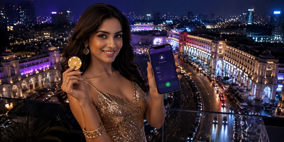 Mobile betting payments in Delhi Connaught Place at night